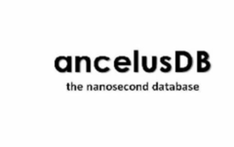 ANCELUSDB THE NANOSECOND DATABASE Logo (USPTO, 20.08.2018)
