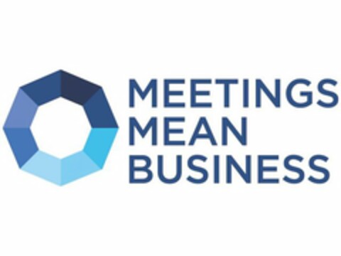 MEETINGS MEAN BUSINESS Logo (USPTO, 11.02.2019)