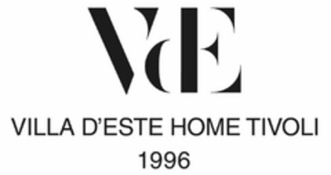 VDE VILLA D'ESTE HOME TIVOLI 1996 Logo (USPTO, 04/05/2019)