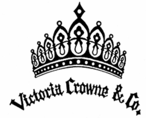 VICTORIA CROWNE & CO. Logo (USPTO, 08.04.2019)