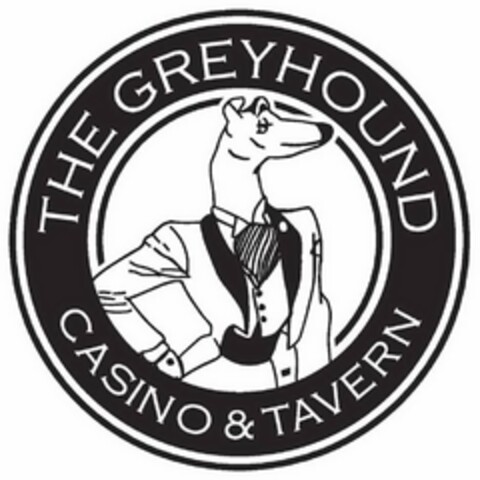 THE GREYHOUND CASINO & TAVERN Logo (USPTO, 13.05.2019)