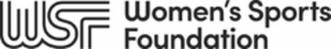 WSF WOMEN'S SPORTS FOUNDATION Logo (USPTO, 09/08/2019)
