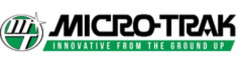 MT MICRO-TRAK INNOVATIVE FROM THE GROUND UP Logo (USPTO, 09.10.2019)