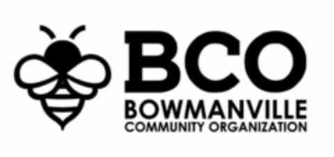BCO BOWMANVILLE COMMUNITY ORGANIZATION Logo (USPTO, 10/30/2019)