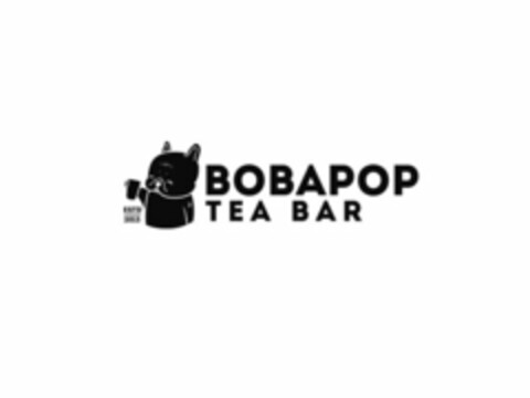 BOBAPOP TEA BAR Logo (USPTO, 25.11.2019)