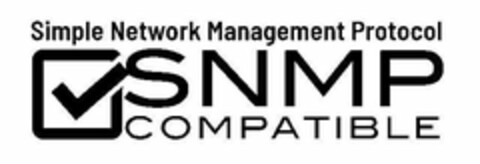 SIMPLE NETWORK MANAGEMENT PROTOCOL SNMP COMPATIBLE Logo (USPTO, 17.12.2019)