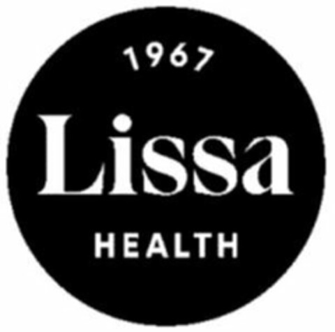 LISSA HEALTH 1967 Logo (USPTO, 01/23/2020)