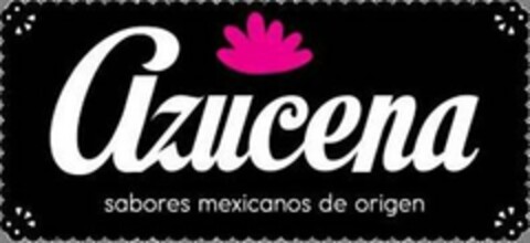 AZUCENA SABORES MEXICANOS DE ORIGEN Logo (USPTO, 31.01.2020)