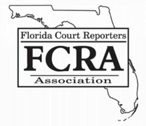 FLORIDA COURT REPORTERS ASSOCIATION FCRA Logo (USPTO, 18.02.2020)