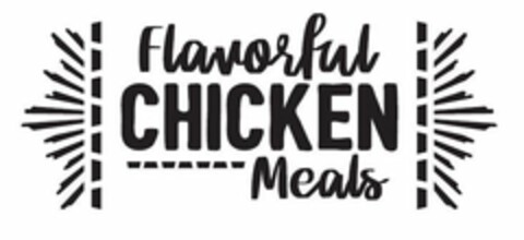 FLAVORFUL CHICKEN MEALS Logo (USPTO, 04.03.2020)