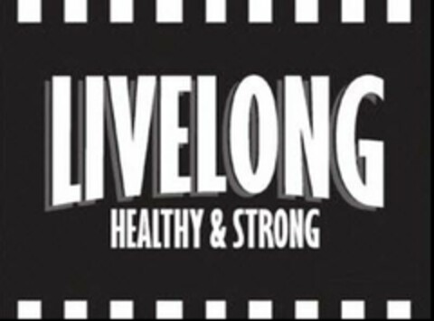 LIVELONG HEALTHY & STRONG Logo (USPTO, 09.07.2020)