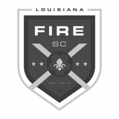 LOUISIANA FIRE SC EST. 2010 Logo (USPTO, 07/17/2020)