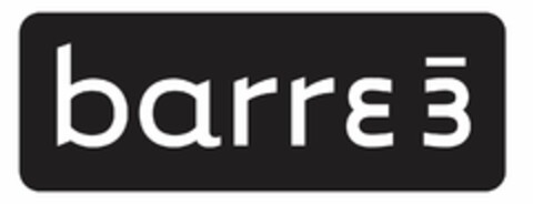 BARRE 3 Logo (USPTO, 30.06.2009)