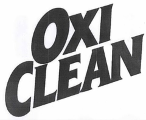 OXI CLEAN Logo (USPTO, 07.07.2009)