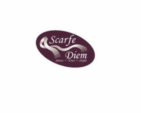 SCARFE DIEM SEIZE ~YOUR ~ STYLE Logo (USPTO, 29.09.2009)