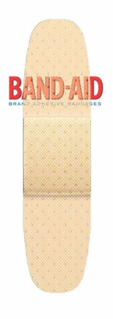 BAND-AID BRAND ADHESIVE BANDAGES Logo (USPTO, 26.10.2009)