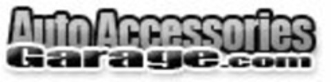 AUTO ACCESSORIES GARAGE.COM Logo (USPTO, 10.11.2009)