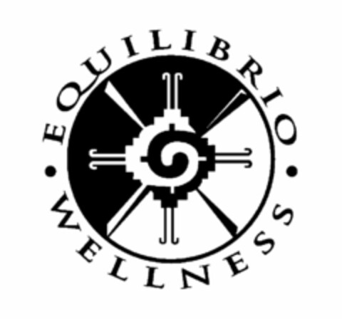 · EQUILIBRIO · WELLNESS Logo (USPTO, 21.01.2010)