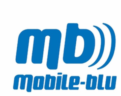 MB MOBILE-BLU Logo (USPTO, 29.01.2010)