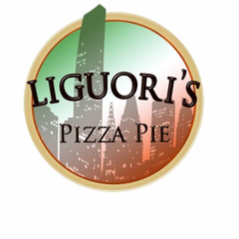LIGUORI'S PIZZA PIE Logo (USPTO, 12.06.2010)