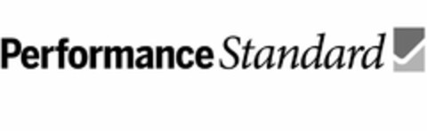 PERFORMANCE STANDARD Logo (USPTO, 02.08.2010)