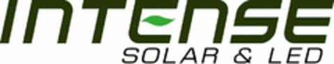 INTENSE SOLAR & LED Logo (USPTO, 03/10/2011)
