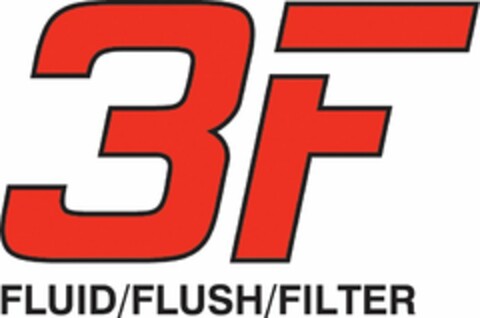 3F FLUID/ FLUSH/ FILTER Logo (USPTO, 30.03.2011)
