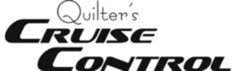 QUILTER'S CRUISE CONTROL Logo (USPTO, 09.01.2012)