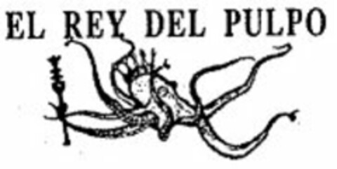 EL REY DEL PULPO Logo (USPTO, 04/03/2012)
