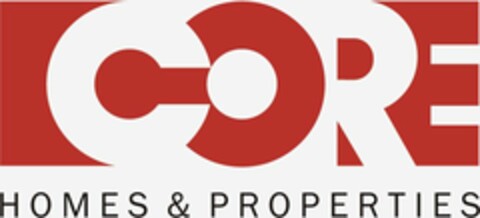 CORE HOMES & PROPERTIES Logo (USPTO, 26.06.2012)