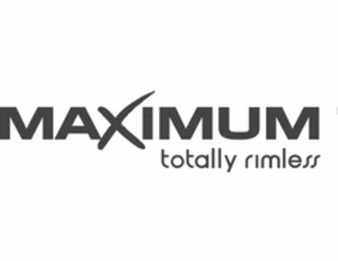 MAXIMUM TOTALLY RIMLESS Logo (USPTO, 02.08.2012)