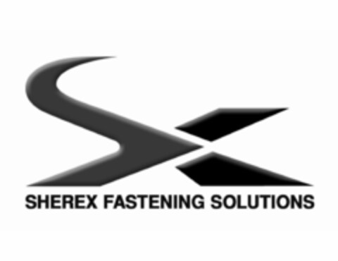 SX SHEREX FASTENING SOLUTIONS Logo (USPTO, 01/23/2013)