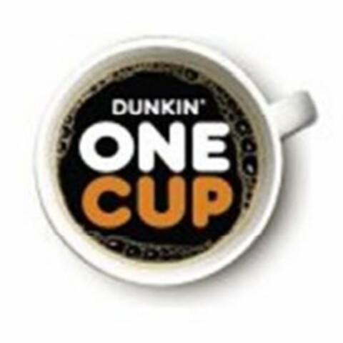 DUNKIN' ONE CUP Logo (USPTO, 11/06/2013)