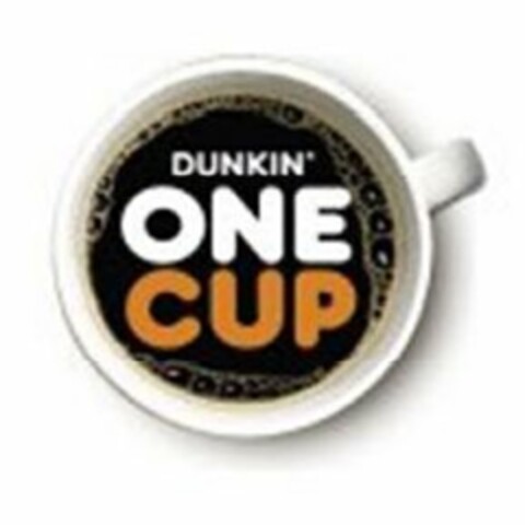 DUNKIN' ONE CUP Logo (USPTO, 06.11.2013)