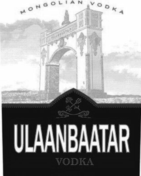 ULAANBAATAR MONGOLIAN VODKA Logo (USPTO, 03.02.2014)