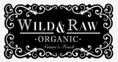 WILD & RAW · ORGANIC · NATURE'S TOUCH Logo (USPTO, 08.04.2014)