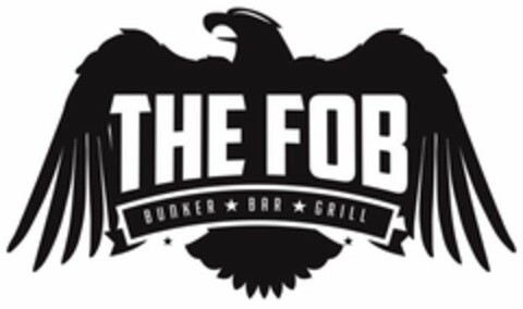 THE FOB BUNKER BAR GRILL Logo (USPTO, 07/17/2014)