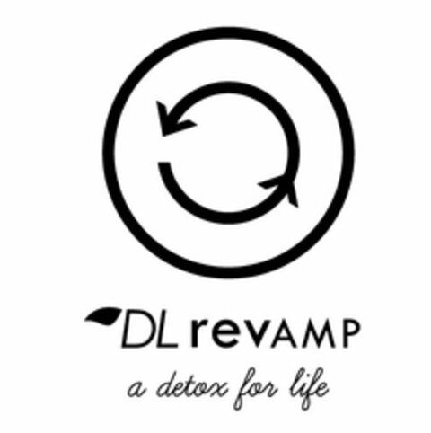 DL REVAMP A DETOX FOR LIFE Logo (USPTO, 01/02/2015)