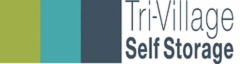 TRI-VILLAGE SELF STORAGE Logo (USPTO, 17.03.2015)