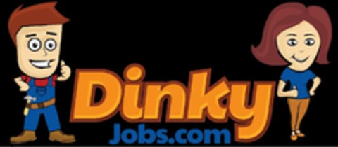 DINKY JOBS.COM Logo (USPTO, 22.04.2015)