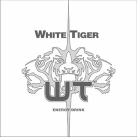WHITE TIGER WT ENERGY DRINK Logo (USPTO, 17.05.2015)