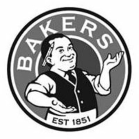 BAKERS EST 1851 Logo (USPTO, 19.06.2015)