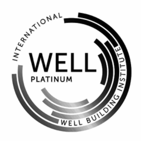 INTERNATIONAL WELL BUILDING INSTITUTE WELL PLATINUM Logo (USPTO, 07.12.2015)