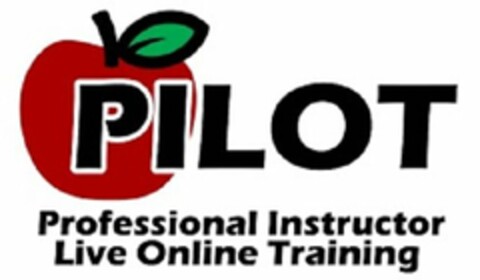 PILOT PROFESSIONAL INSTRUCTOR LIVE ONLINE TRAINING Logo (USPTO, 03/09/2016)