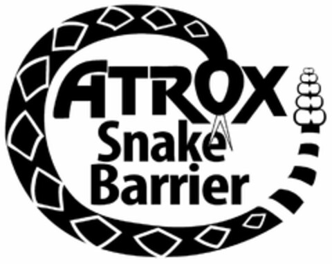 ATROX SNAKE BARRIER Logo (USPTO, 10.05.2016)