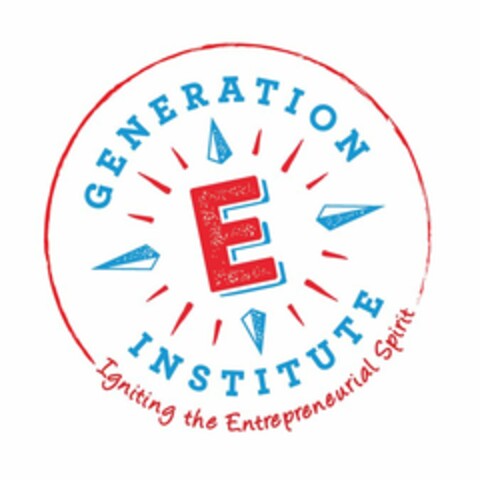 GENERATION E INSTITUTE IGNITING THE ENTREPRENEURIAL SPIRIT Logo (USPTO, 20.06.2016)