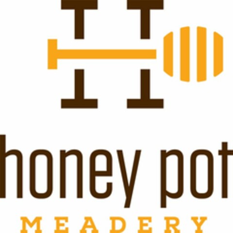 H HONEY POT MEADERY Logo (USPTO, 30.03.2017)