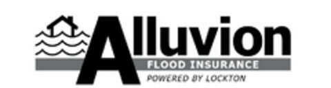 ALLUVION FLOOD INSURANCE POWERED BY LOCKTON Logo (USPTO, 04/25/2017)