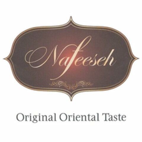NAFEESEH ORIGINAL ORIENTAL TASTE Logo (USPTO, 04/26/2017)