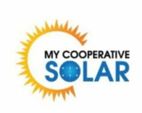 MY COOPERATIVE SOLAR Logo (USPTO, 20.06.2017)